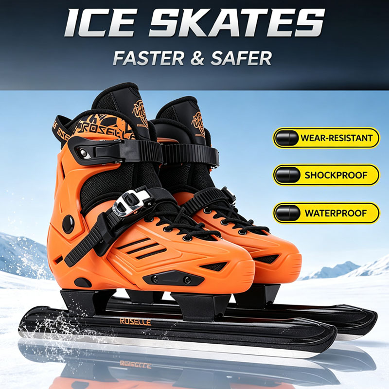 Men'S Shoes Professional - Hard Shell Speed Ice Skates Shoes