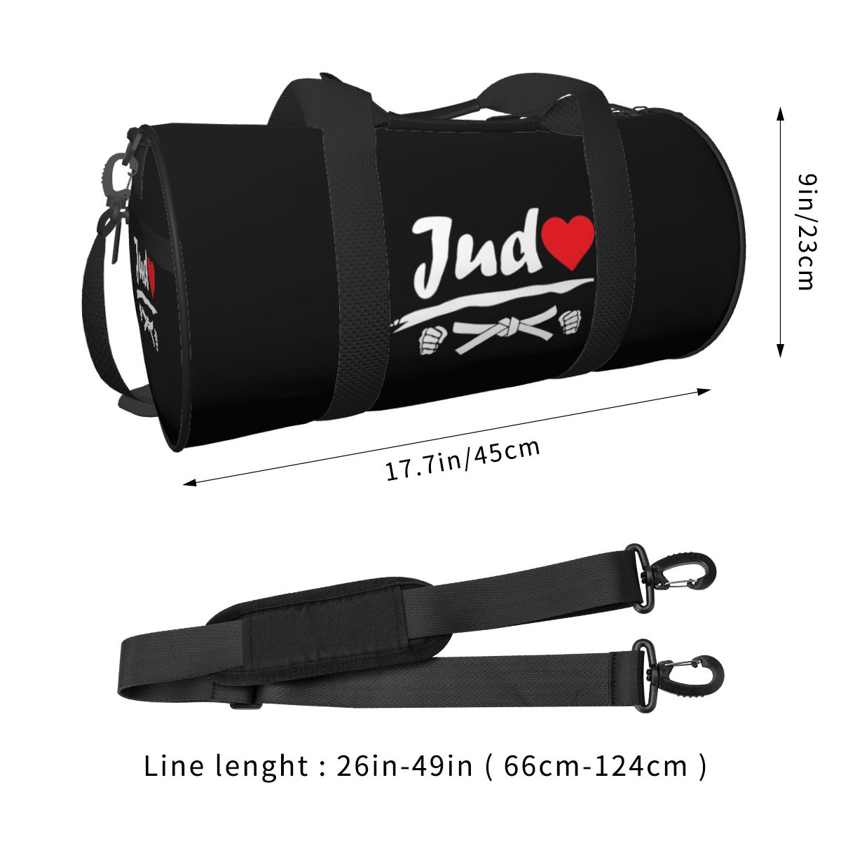 Gym Bag Judo Chart -Martial Ar - Men Shoes Chart 评论和价格