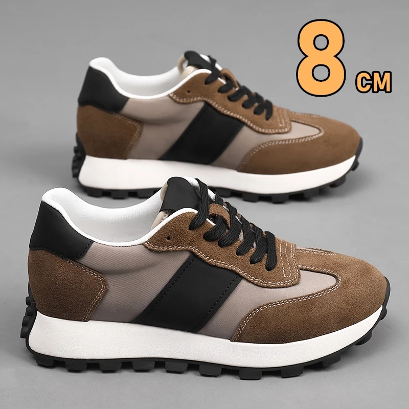 Man Elevator Casual Sneakers C - Men Shoes Size Chart 评论和价格