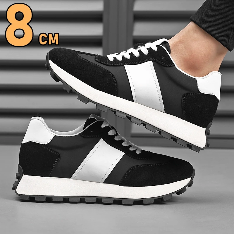 Man Elevator Casual Sneakers C - Men Shoes Size Chart 评论和价格