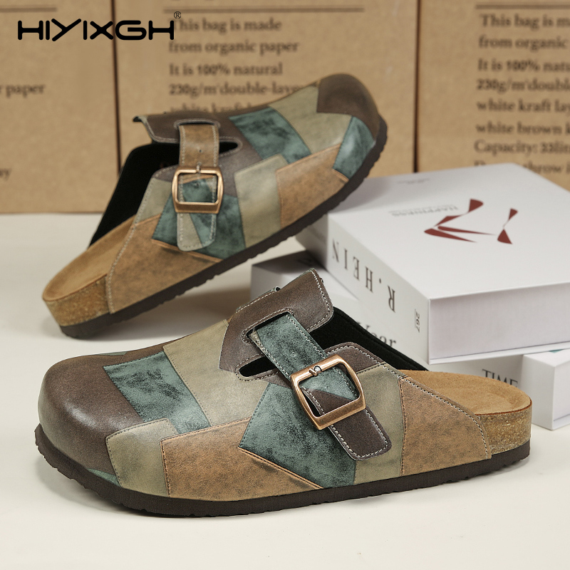 Comfort Cork Leather Slippers  - Men'S Shoes Birkenstock 评论和价格