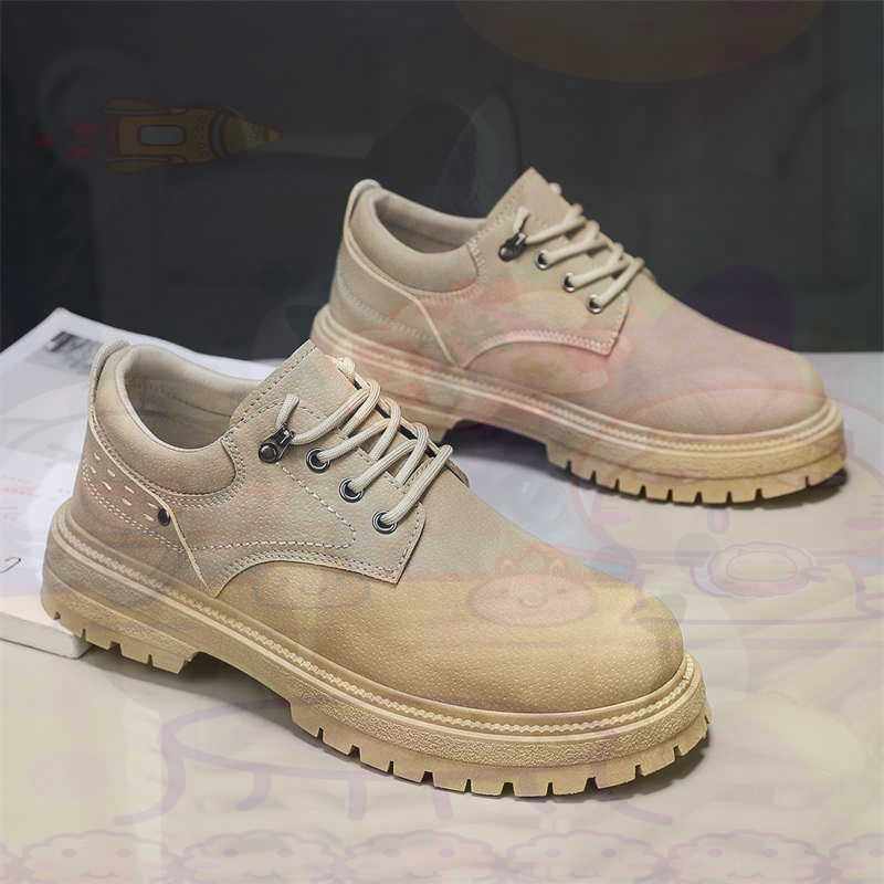 Dark Natural Leather Fashion T - Men Shoes Name 评论和价格