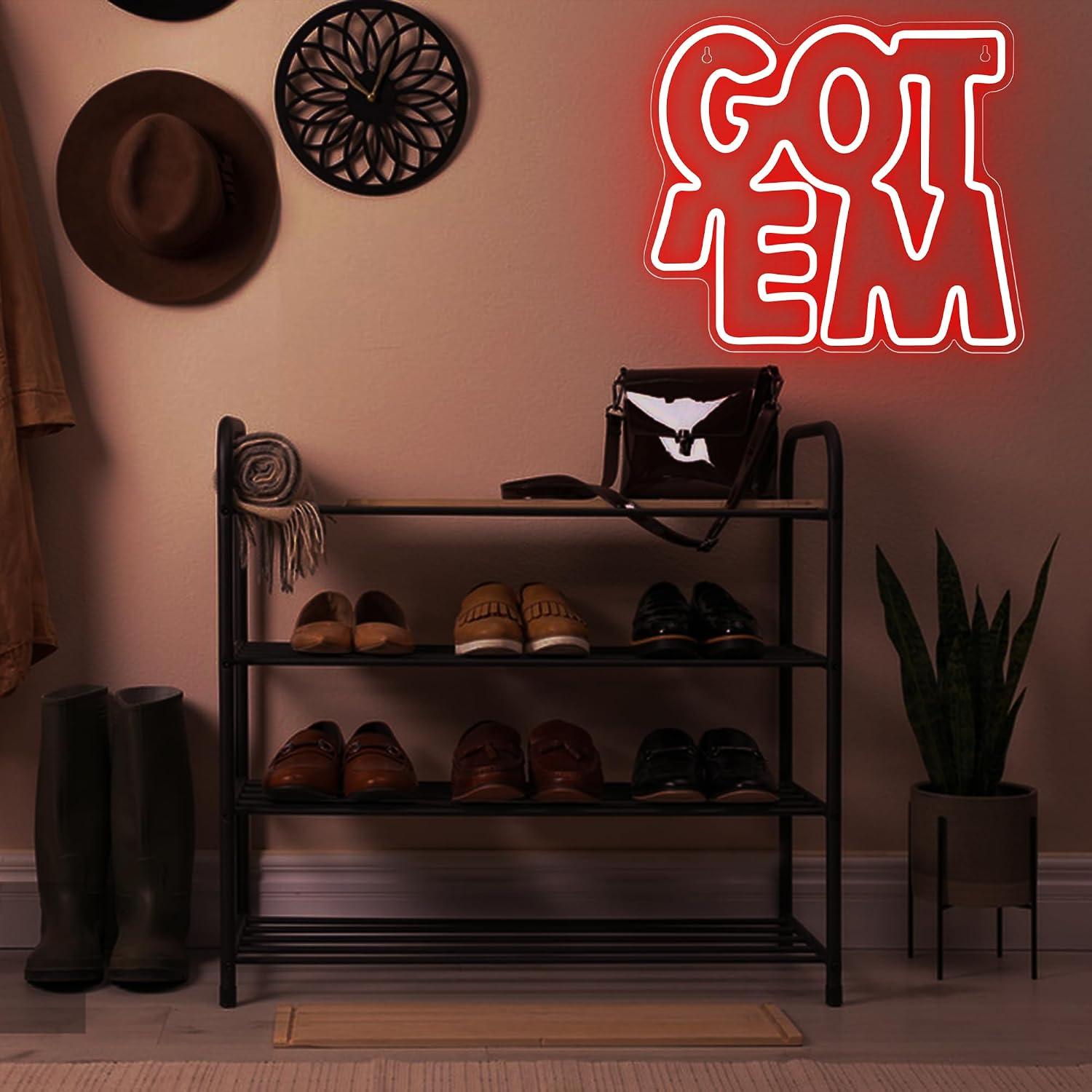 Sneaker Neon Sign USB Dimmable - Men'S Shoes Dc 评论和价格