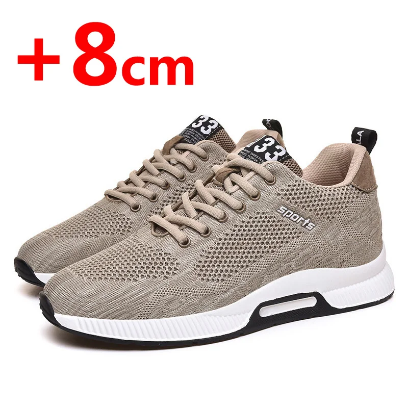 Men Increase Insole 6CM Sports - Men Shoes Size Chart 评论和价格