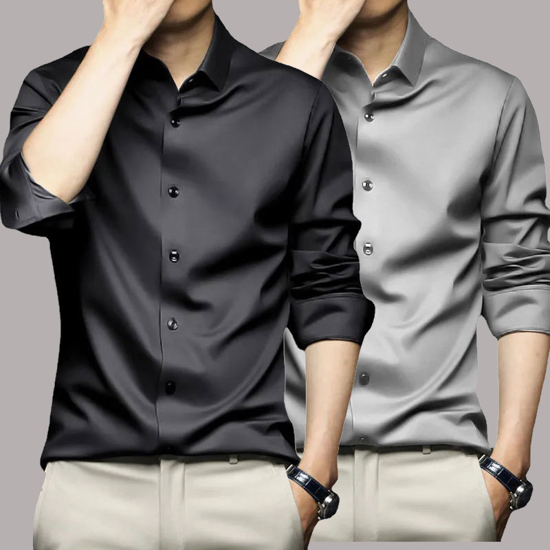S-5XL Men's Shirt Long Sleeve  - Men Shoes Zara 评论和价格