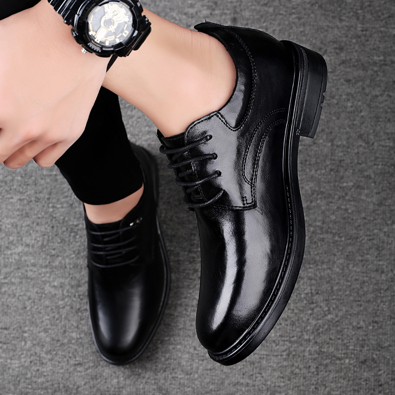 Leather Casual Elevator Shoes  - Men Shoes Size Chart 评论和价格