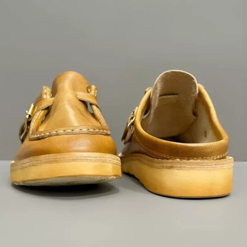 Niche Design Retro Men Round-t - Men'S Shoes Birkenstock 评论和价格